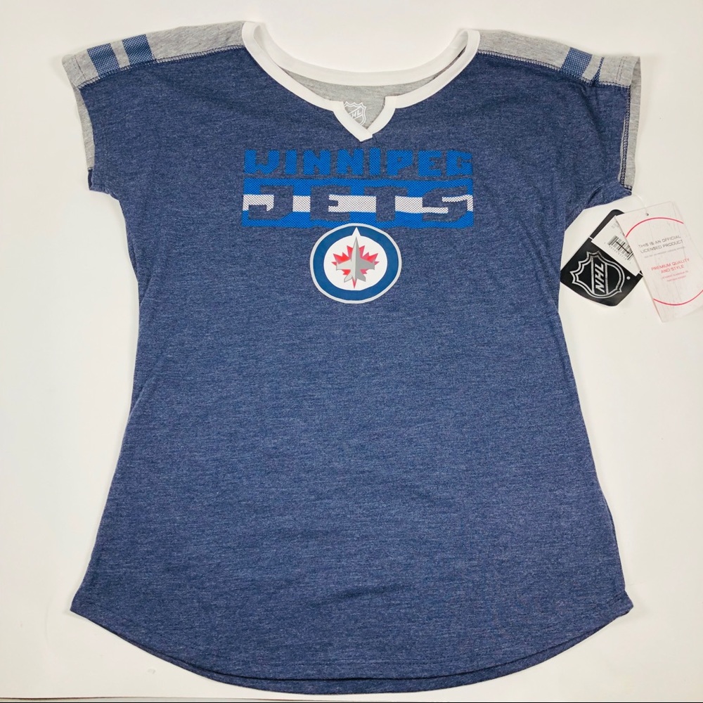 Winnipeg Jets NHL Size Girls Large 14 Tshirt